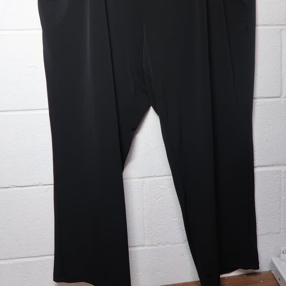 Susan Graver Women's Petite Everyday Black Pants in Size 3XP - Picture 4 of 7